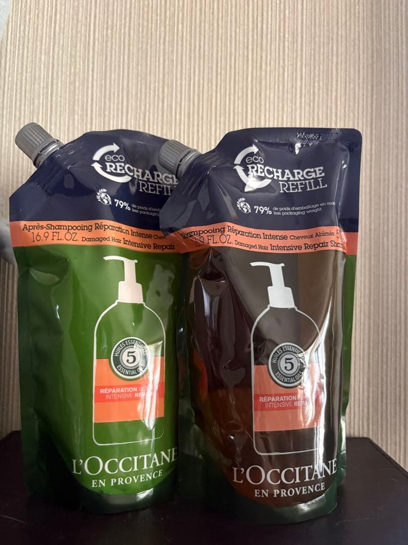 ロクシタン　ファイブハーブシャンプー &コンディショナー　リフィル